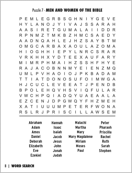 Large Print Word Search Puzzle Books in Bulk (25 Pack) - Bible Games for the Visually Impaired, Kids, Seniors - Dementia Activities - Word Search Gift for Nursing Home Residents