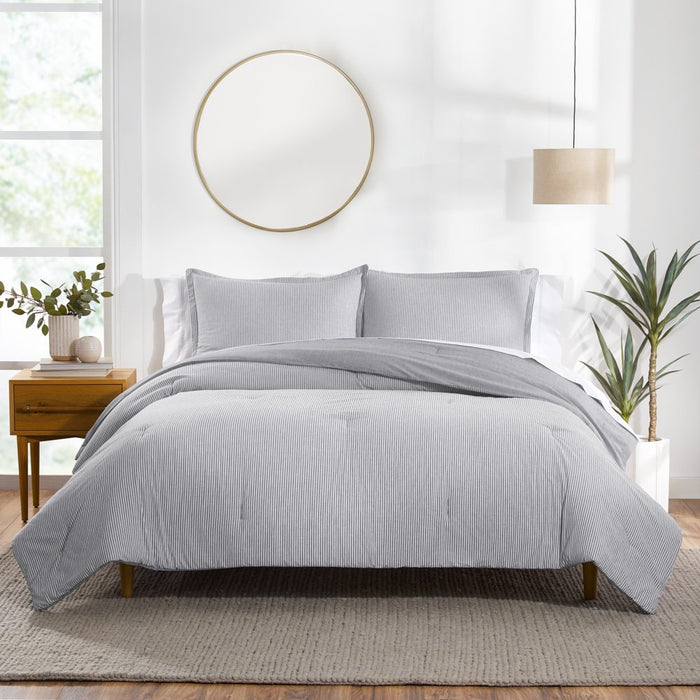140 Thread Count 3 Piece Comforter Sets, King with Shams