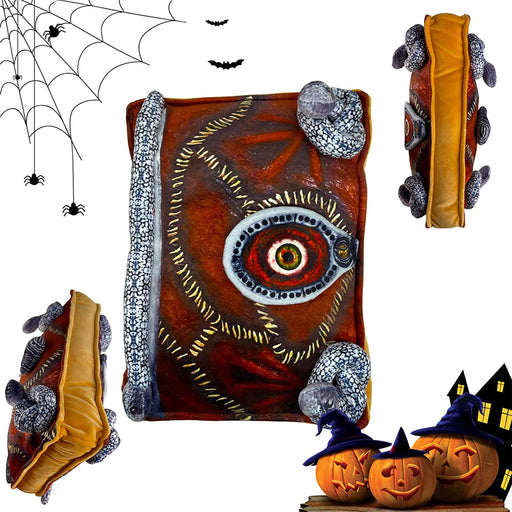 Witch Magic Book of Spells Plush，Spell Book Prop 12 * 8Inch