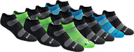 Men'S Multi-Pack Mesh Ventilating Comfort Fit Performance No-Show Socks