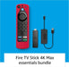 Fire TV Stick 4K Max Streaming Device, Wi-Fi 6, Alexa Voice Remote (Includes TV Controls)
