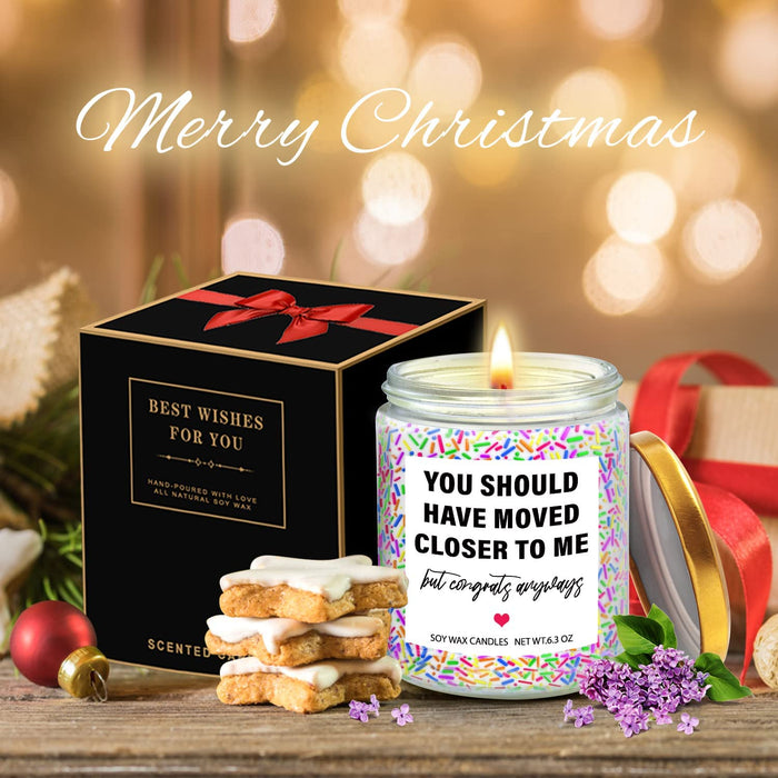 House Warming Gifts for New Home Housewarming Gifts Scent Candles Gifts for Women New Home Couple Women Apartment Funny Decor
