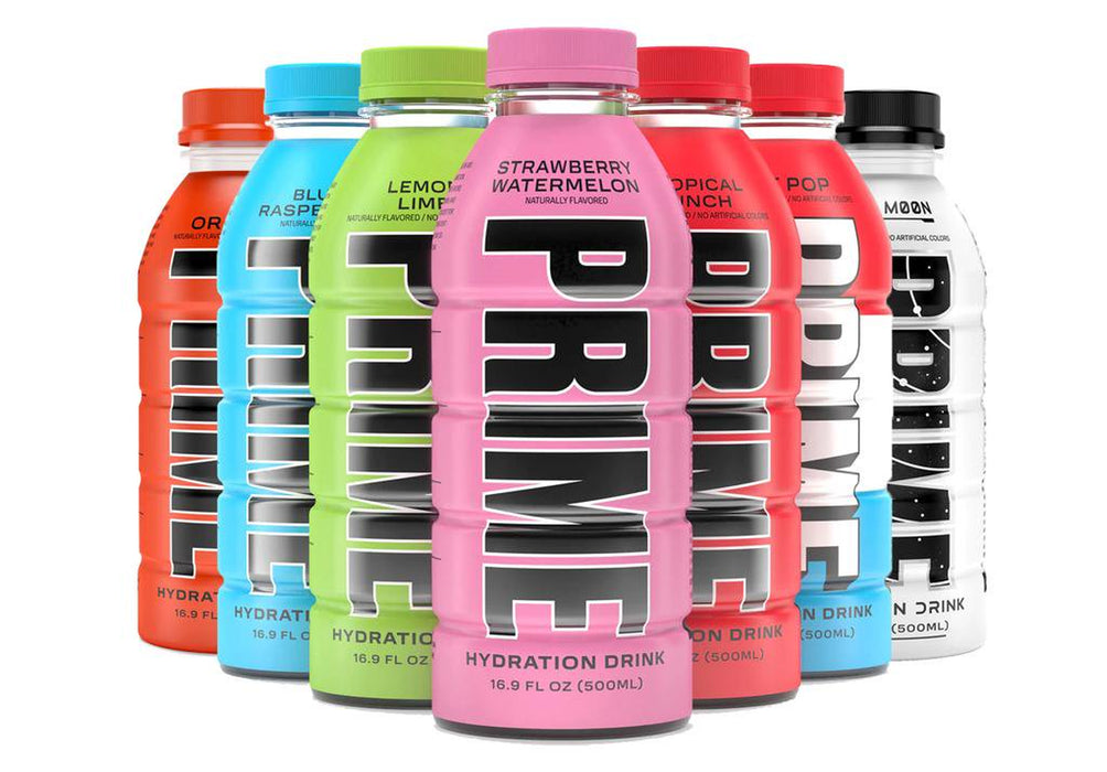 NEW FLAVOR! Prime Hydration Drink Variety Pack - 16.9 Fl Oz 7 Pack Packaged by Sivint