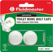 7115 Replacement Toilet Bolt Caps in White