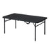 Mainstays 4' Fold-In-Half Adjustable Table, Rich Black